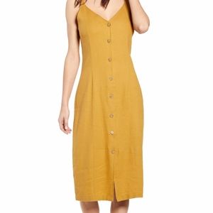 Nordstrom BP. Linen Blend Midi Sundress